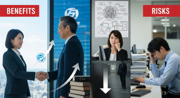 序列トップ企業(御三家・大手)へ就職・転職するメリットとリスク