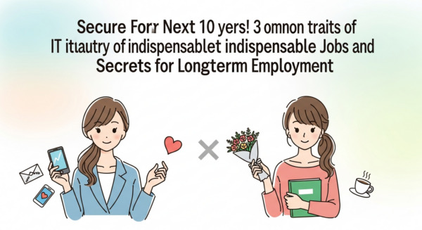 10年後も安泰！IT業界のなくならない仕事の共通点3選と長く働くための秘訣