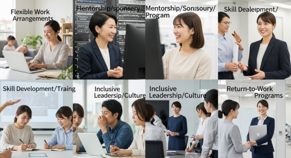 IT業界女性比率を高めるための企業の取り組み5選