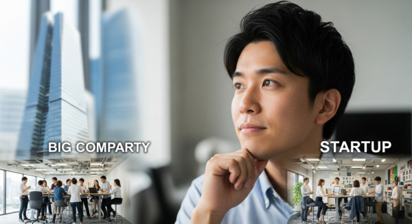 以前は「大企業こそ安泰」だと思っていました